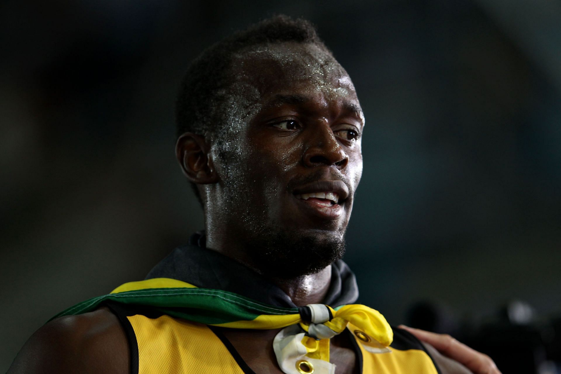 Bolt at the 13th IAAF World Athletics Championships Daegu 2011 - Day Eight - (Source: Getty)